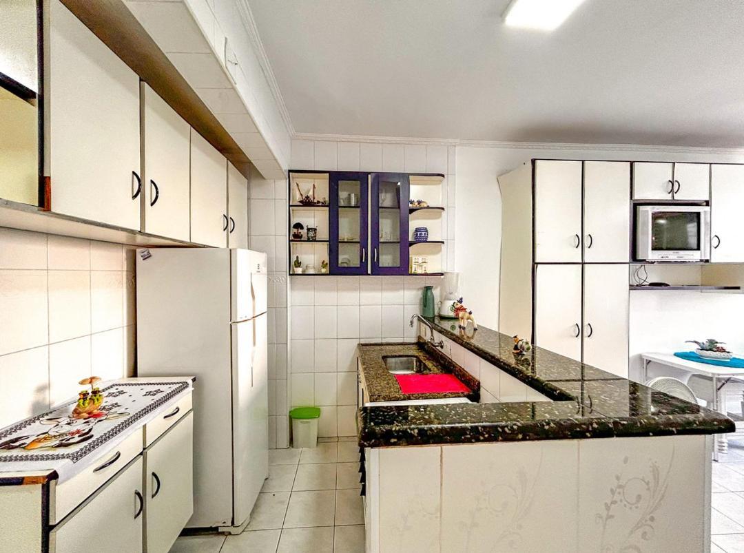 Otimo Loft Pe Na Areia Na Praia Da Guilhermina Sp Apartamento Praia Grande  Exterior foto