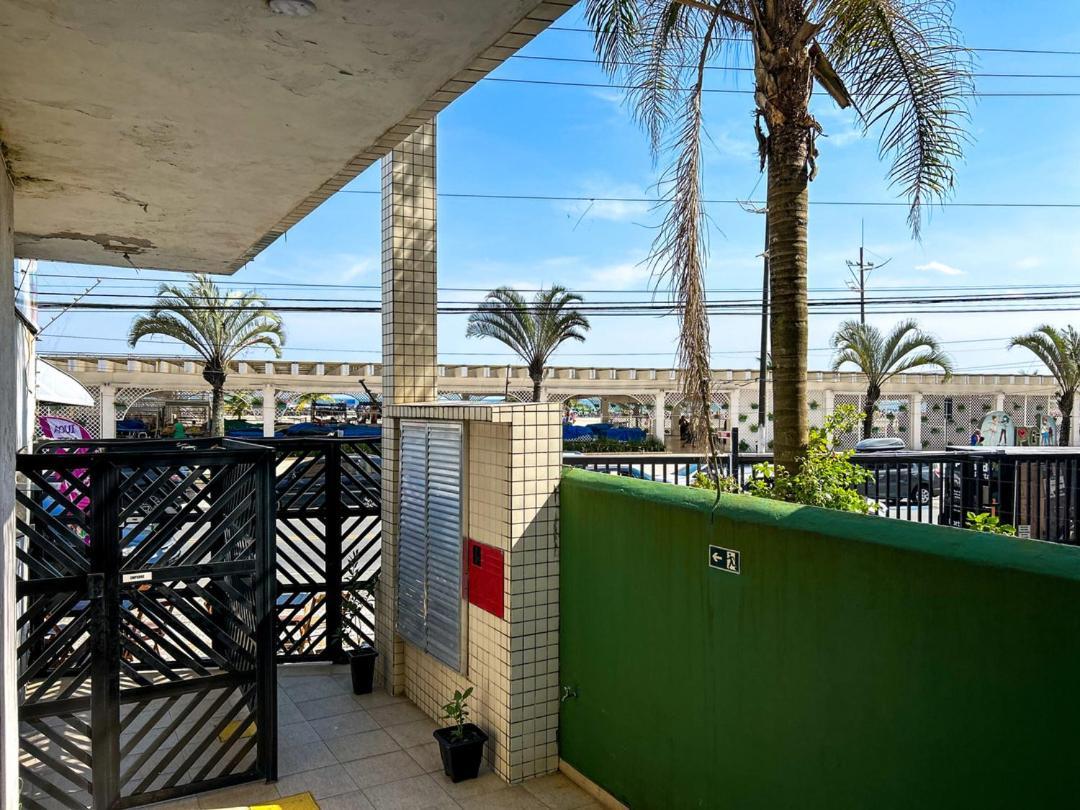 Otimo Loft Pe Na Areia Na Praia Da Guilhermina Sp Apartamento Praia Grande  Exterior foto